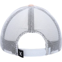 Casquette Snapback Hurley Icon Trucker rose/blanc pour femme