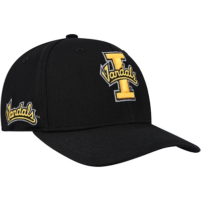 Men's Top of the World  Black Idaho Vandals Reflex Performance Flex Hat