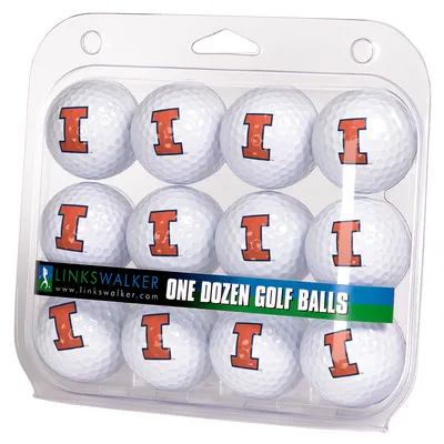 Illinois Fighting Illini 12-Pack Golf Ball Set