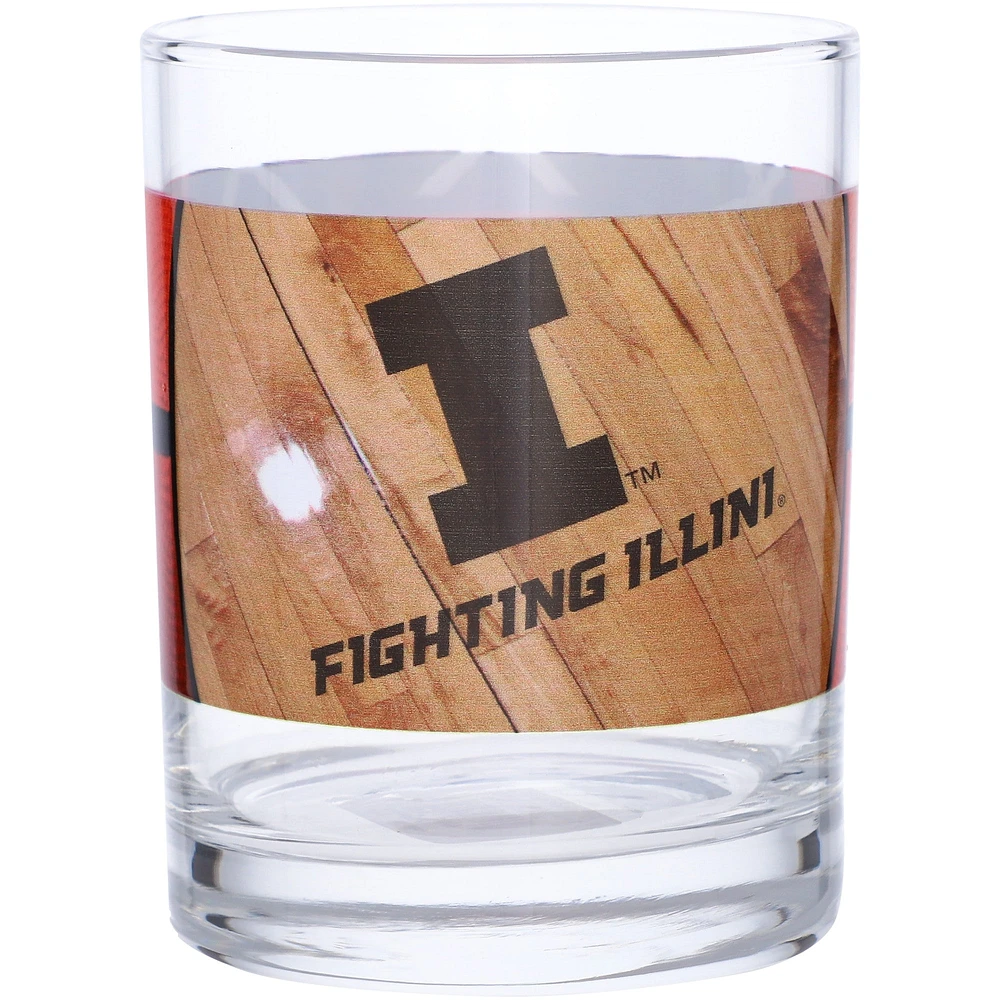 Illinois Fighting Illini 14 oz. Verre de basket