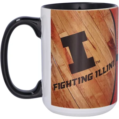 Illinois Fighting Illini 15oz. Basketball Mug