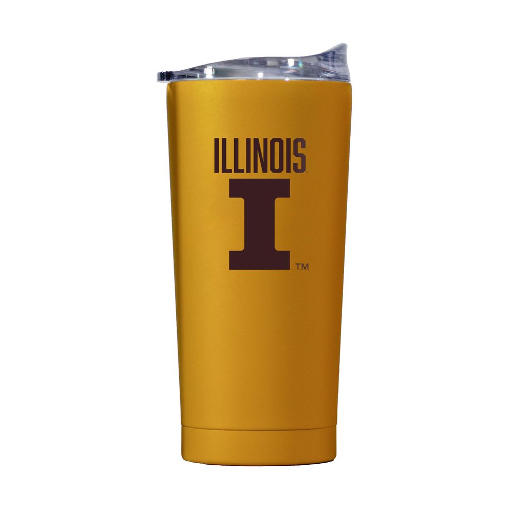 Illinois Fighting Illini 20oz. Fashion Color Powdercoat Tumbler