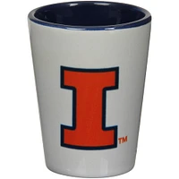 Illinois Fighting Illini 2 oz. Tasse en céramique de couleur intérieure