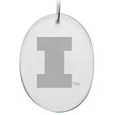 Illinois Fighting Illini Oval Ornament