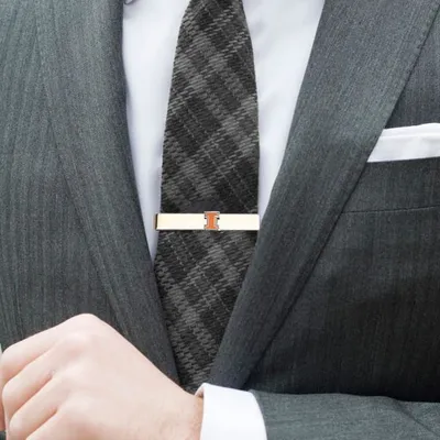 Illinois Fighting Illini Tie Bar