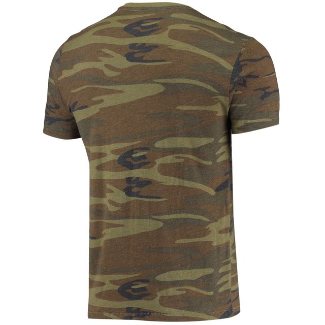 Alternative Vêtements Men Camo Illinois Fighting Illini Arch Logo T-shirt