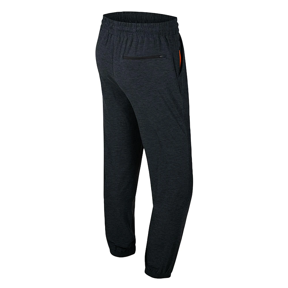 Men's Colosseum Black Illinois Fighting Illini Revolution Jogger Pants