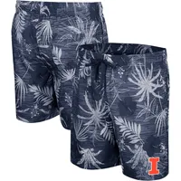 Men's Colosseum Navy Illinois Fighting Illini What Else is New Swim Shorts