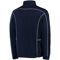 Men's Columbia Golf Navy Illinois Fighting Illini Shotgun Quarter-Zip Pullover