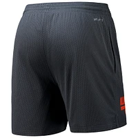 Short Nike Illinois Fighting Illini 2024 Sideline en maille anthracite pour homme