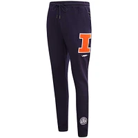 Men's Pro Standard Navy Illinois Fighting Illini Classic DK Jogger Pants