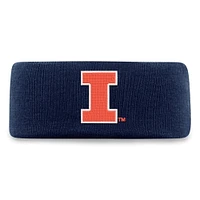 Bandeau tricoté bleu marine pour homme Top of the World des Fighting Illini de l'Illinois