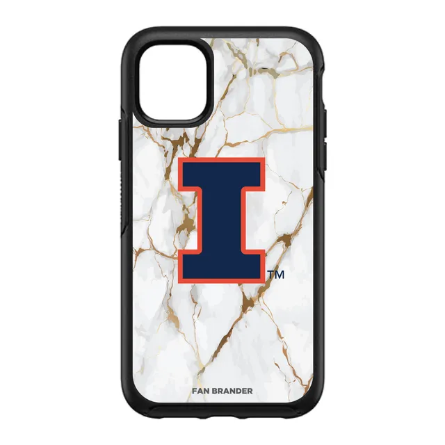 Illinois Fighting Illini iPhone Solid Design Bump Case