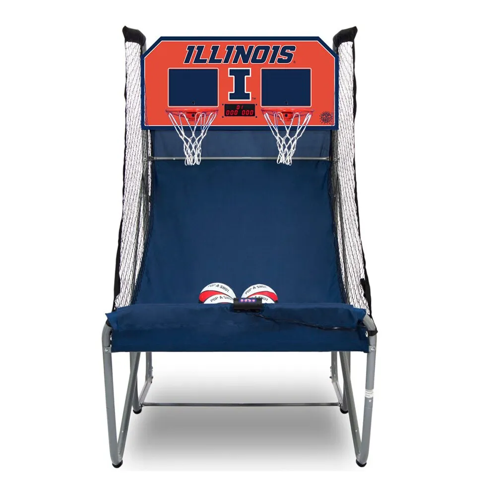 Illinois Fighting Illini Barrelhead Clock