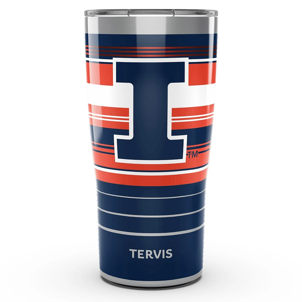 Tervis Illinois Fighting Illini 20 oz. Gobelet Hype Stripe en acier inoxydable