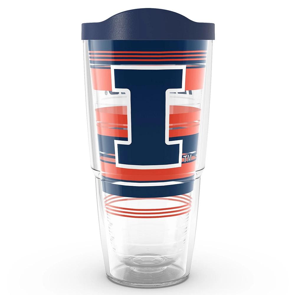 Tervis Illinois Fighting Illini 24 oz. Gobelet classique à rayures Hype