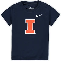 Toddler Nike Navy Illinois Fighting Illini Logo T-Shirt