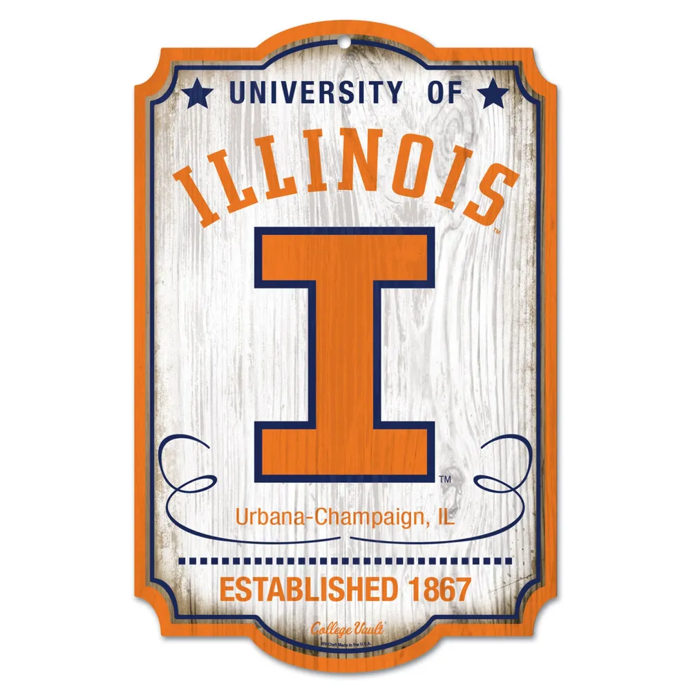 WinCraft Illinois Fighting Illini 13 x 32 Vault Pennant
