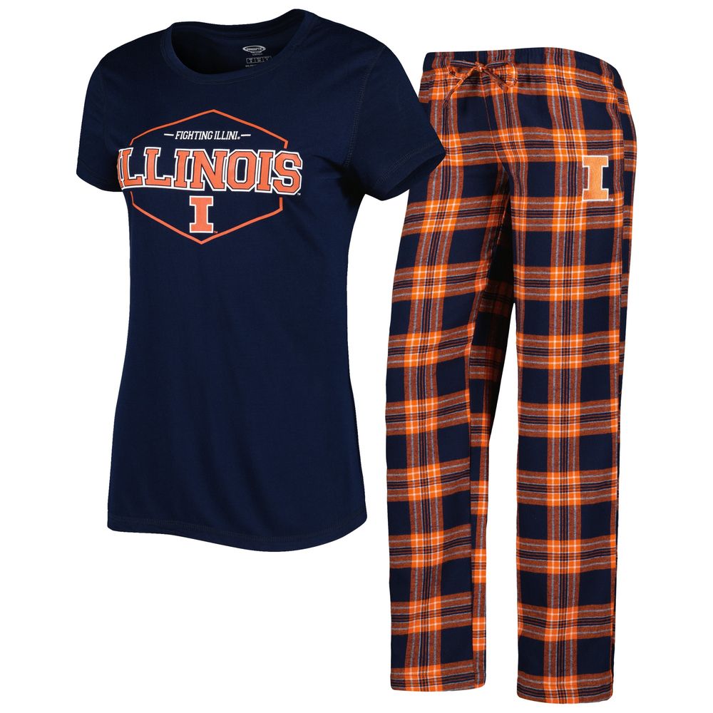 Women's Concepts Sport Navy/Orange Illinois Fighting Illini