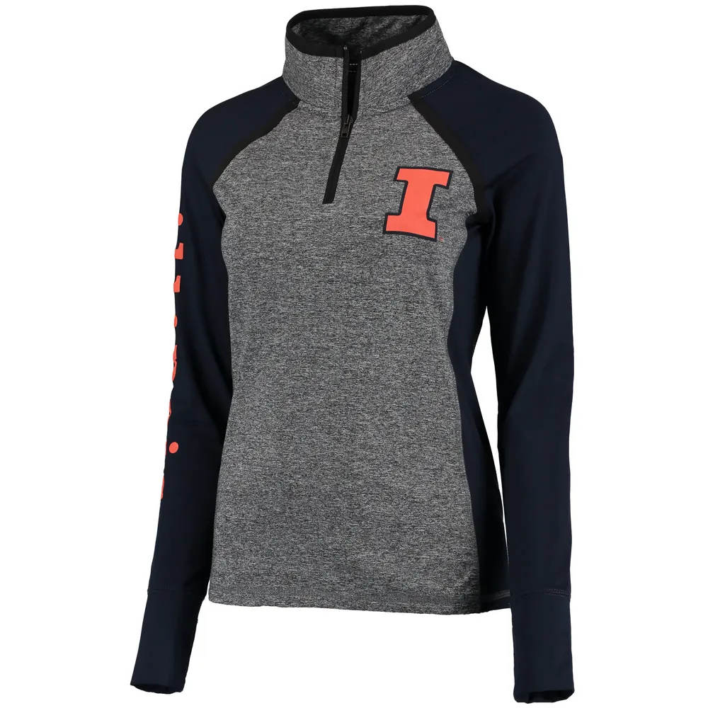 Veste Illinois Fighting Illini Finalist gris/bleu marine pour femme