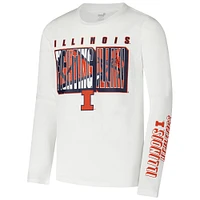 Ensemble de t-shirts the Mix pour jeunes l'Illinois Fighting Illini