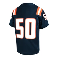 Youth Nike #50 Navy Illinois Fighting Illini Game Jersey