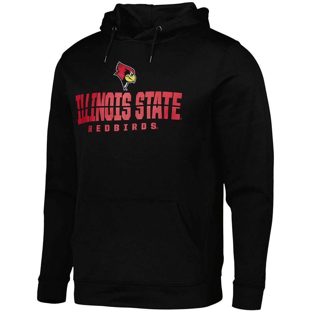 Sweat à capuche Colosseum Black Illinois State Redbirds Lantern pour homme