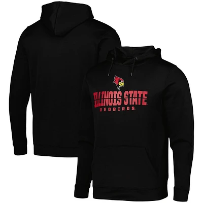 Sweat à capuche Colosseum Black Illinois State Redbirds Lantern pour homme