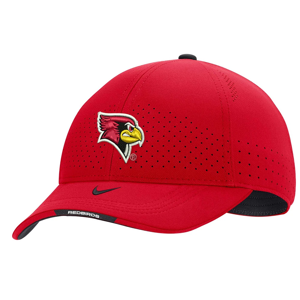 Men's Nike Red Illinois State Redbirds 2022 Sideline Legacy91 Performance Adjustable Hat