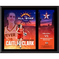 Caitlin Clark Indiana Fever 12" x 15" 2024 WNBA All-Star Game Sublimated Plaque