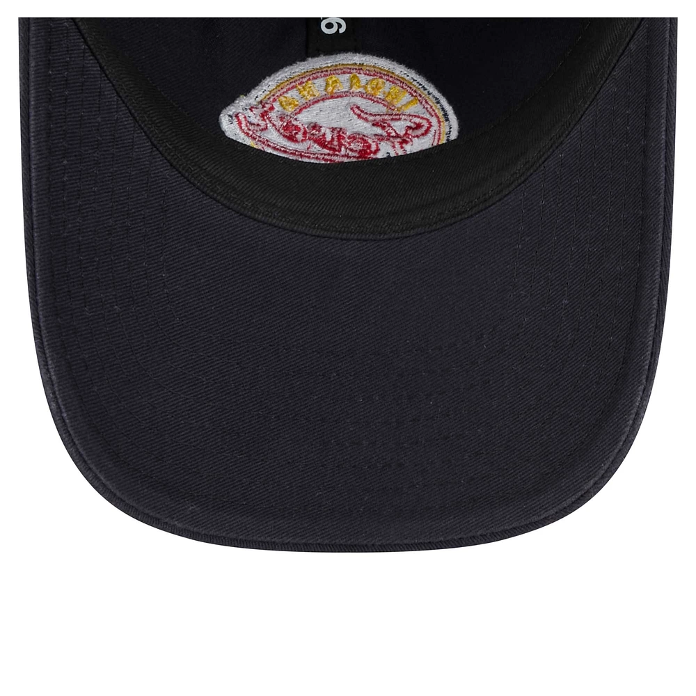 Casquette ajustable 9TWENTY bleu marine Caitlin Clark Indiana Fever avec nom et numéro sur le côté pour homme