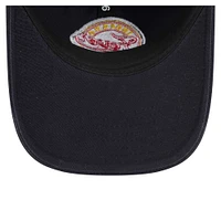 Casquette ajustable 9TWENTY bleu marine Caitlin Clark Indiana Fever avec nom et numéro sur le côté pour homme