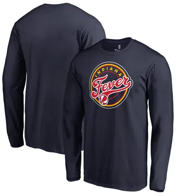 Indiana Fever Fanatics Branded Primary Logo Long Sleeve T-Shirt - Navy