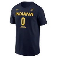Men's Nike Kelsey Mitchell Navy Indiana Fever Explorer Edition Name & Number T-Shirt