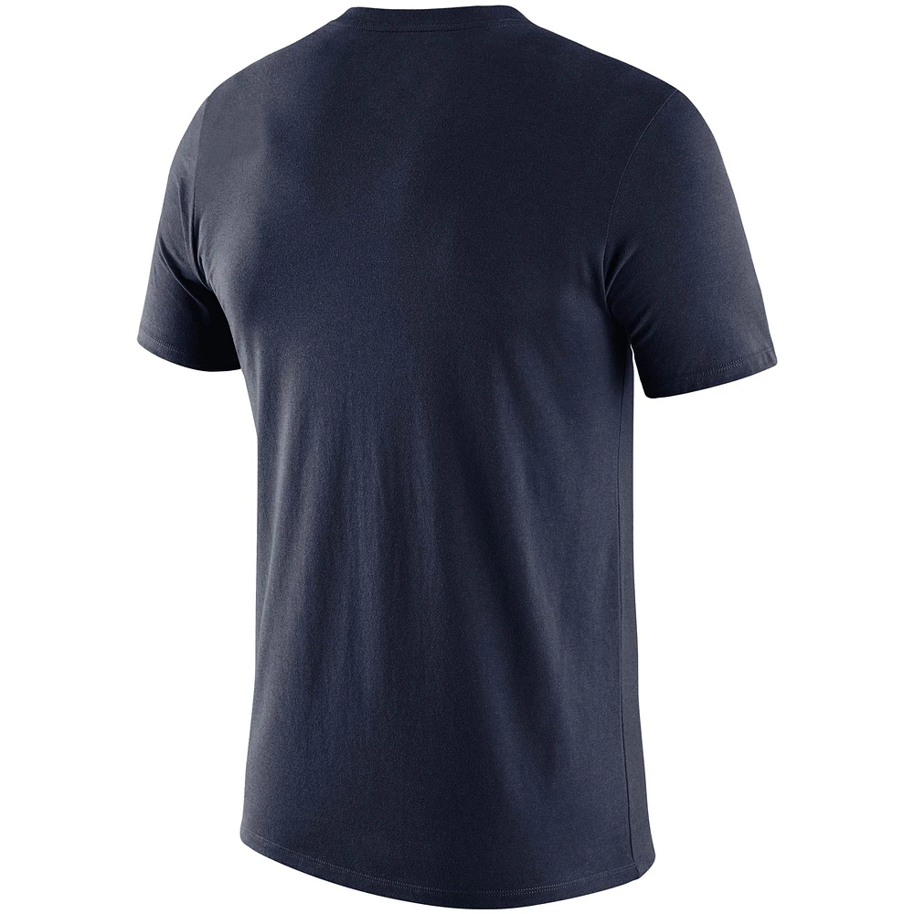 T-shirt de performance pour homme Indiana Fever Logo Nike bleu marine