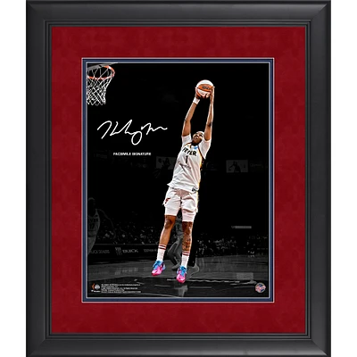NaLyssa Smith Indiana Fever Fac-similé Signature Encadré 11" x 14 " Photographie Spotlight