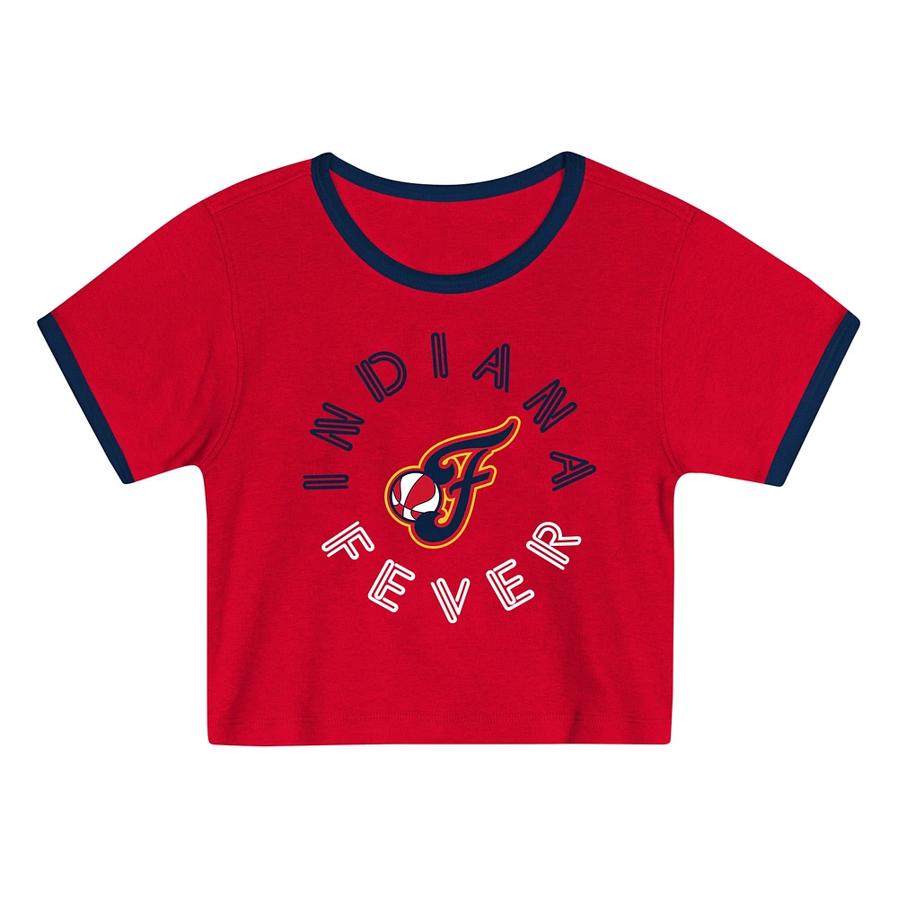 Toddler Outerstuff  Red Indiana Fever Double Run T-Shirt & Shorts Set