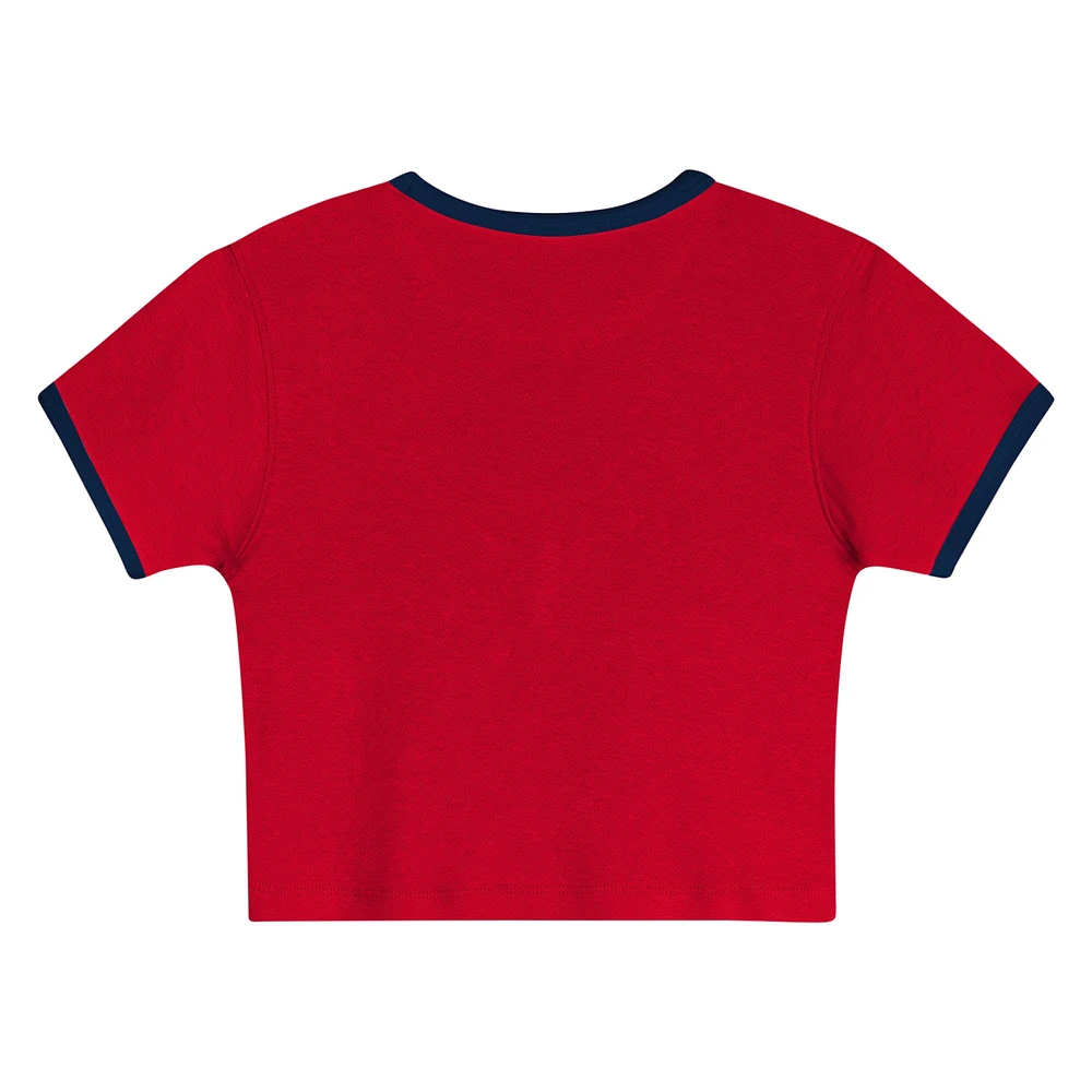 Toddler Outerstuff  Red Indiana Fever Double Run T-Shirt & Shorts Set