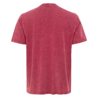T-shirt unisexe Sportiqe Red Indiana Fever Rock & Roll Collection Angus Mineral Wash Premium
