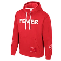 Sweat à capuche unisexe Stadium Essentials Red Indiana Fever City Star Rebel Edition