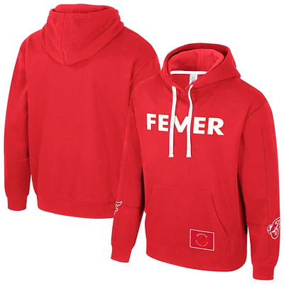 Sweat à capuche unisexe Stadium Essentials Red Indiana Fever City Star Rebel Edition