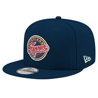 Casquette unisexe New Era bleu marine avec logo Indiana Fever 9FIFTY à pression