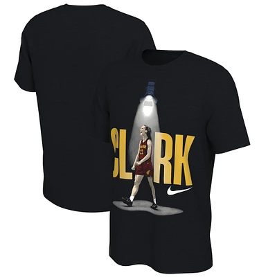Unisex Nike Caitlin Clark Black Indiana Fever WNBA Summit Player T-Shirt