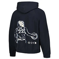 Unisex round21 Caitlin Clark Black Indiana Fever Draft Night Pullover Hoodie