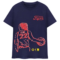 Unisex round21 Caitlin Clark Navy Indiana Fever Bound T-Shirt