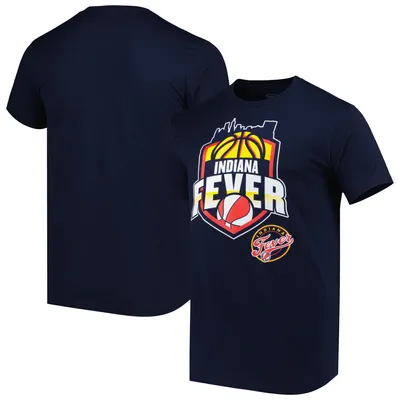 Indiana Fever Stadium Essentials Unisex Crest T-Shirt - Navy