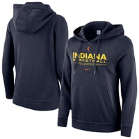 Women's Nike  Navy Indiana Fever Club City Pullover Hoodie