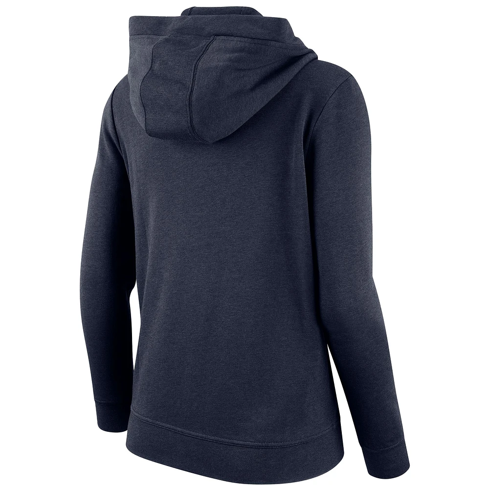 Women's Nike  Navy Indiana Fever Club City Pullover Hoodie