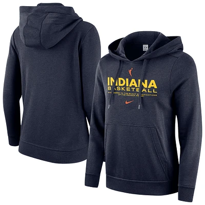 Women's Nike  Navy Indiana Fever Club City Pullover Hoodie