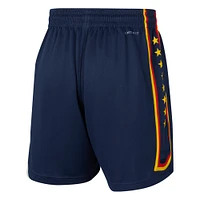 Women's Nike Navy Indiana Fever On-Court Victory Performance Shorts